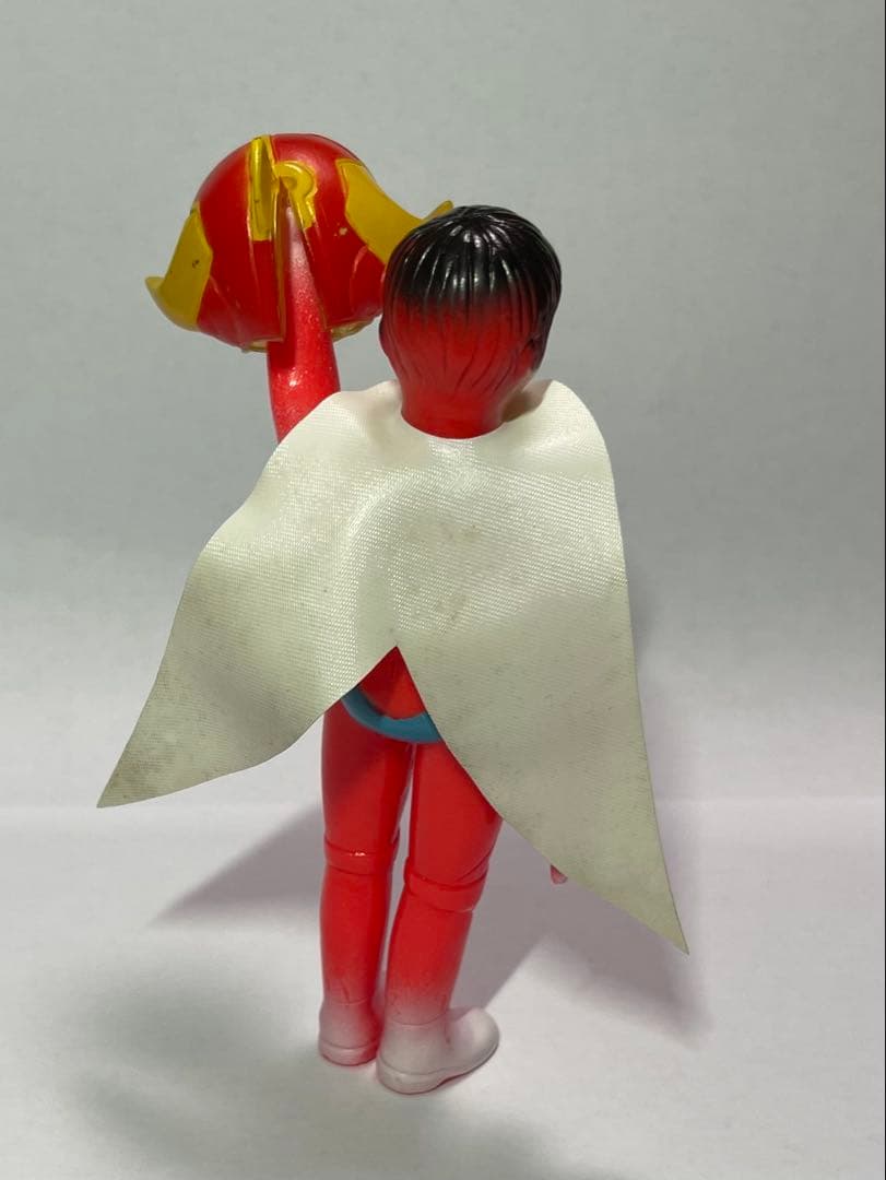 【当時物】 中嶋製作所 破裏拳ポリマー ソフビ 12cm