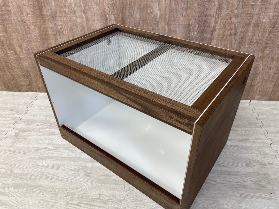 ＦandＫ爬虫類木製ケージ　スタンダード防水仕様　600×400×400