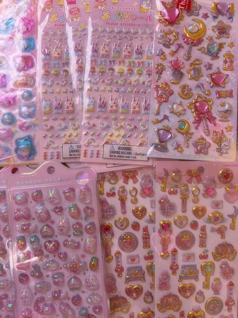 まとめ売り らびちゃん 平成女児シール キャンディツインズ 平成はっぴーフォン