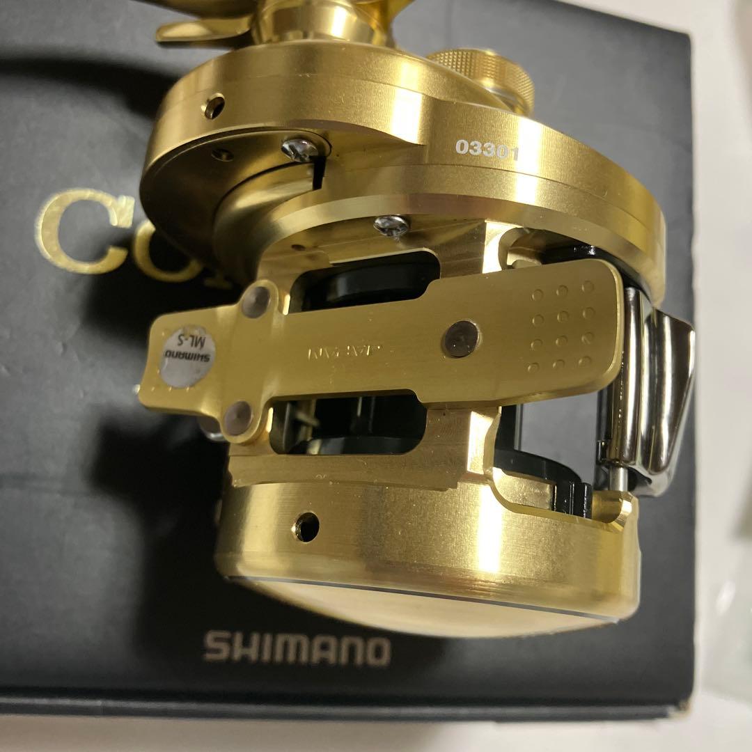 美品です　シマノ　14 オシアコンクエスト　201HG 夢屋ハンドルノブセット