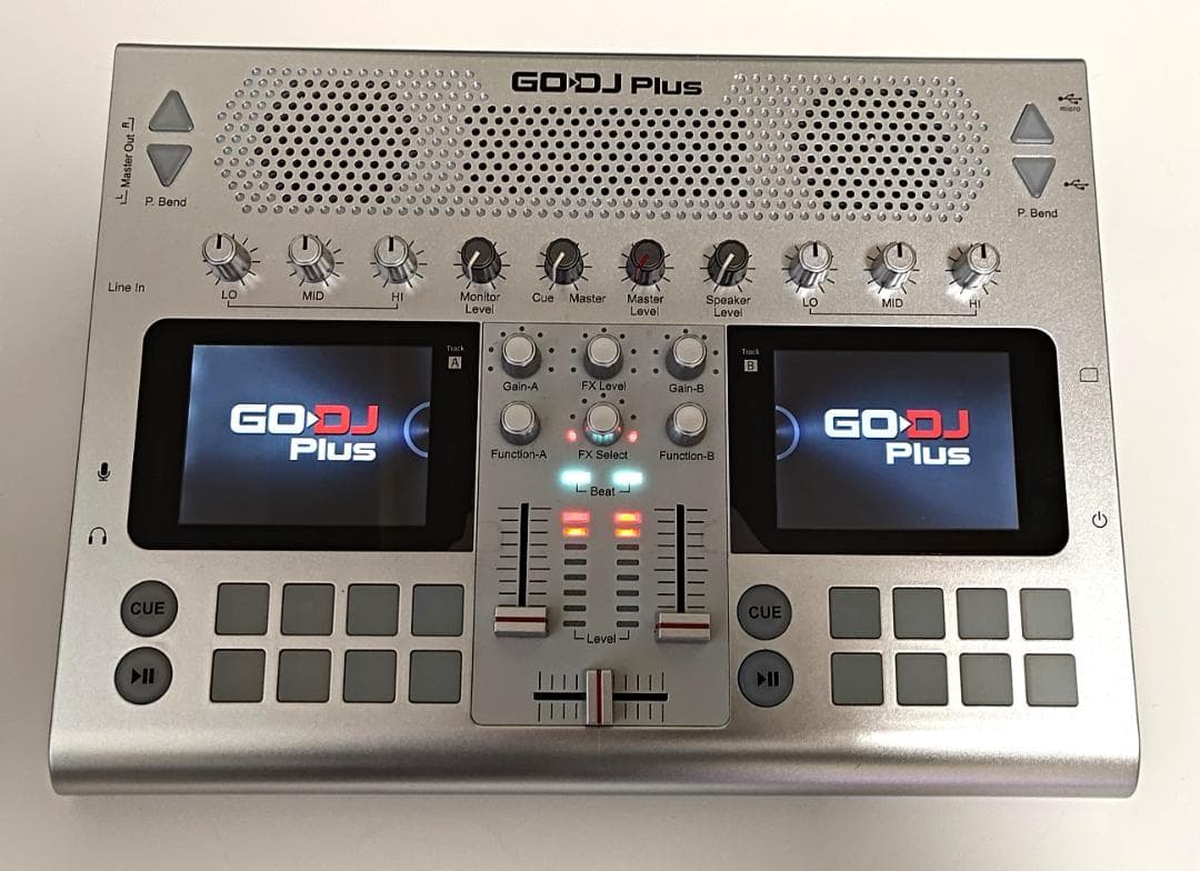 【キズ・ネジ欠品あり】GO-DJ Plus DJコントローラー専用ケース付き