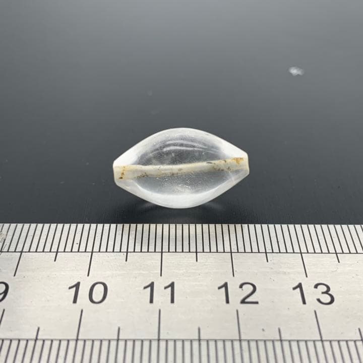 【アンティーク ビーズ】高品質 アンティーク 水晶 ビーズ 21.4mm