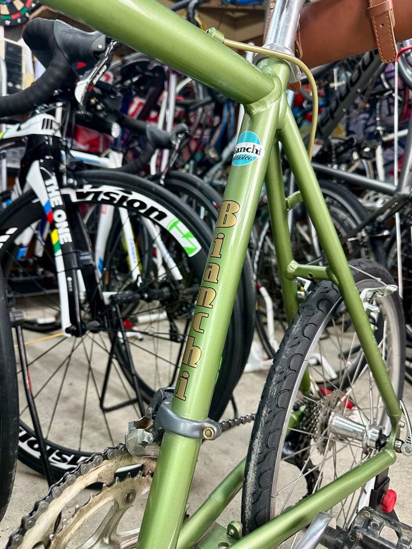 ビアンキ ミニベロ8 Drop Lepreレプレ基本分解発送送料無料！