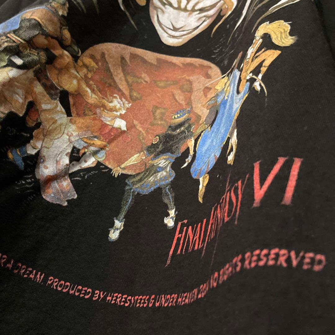 FinalFantayファイナルファンタジーVIゲームTシャツy2kンテージ古着