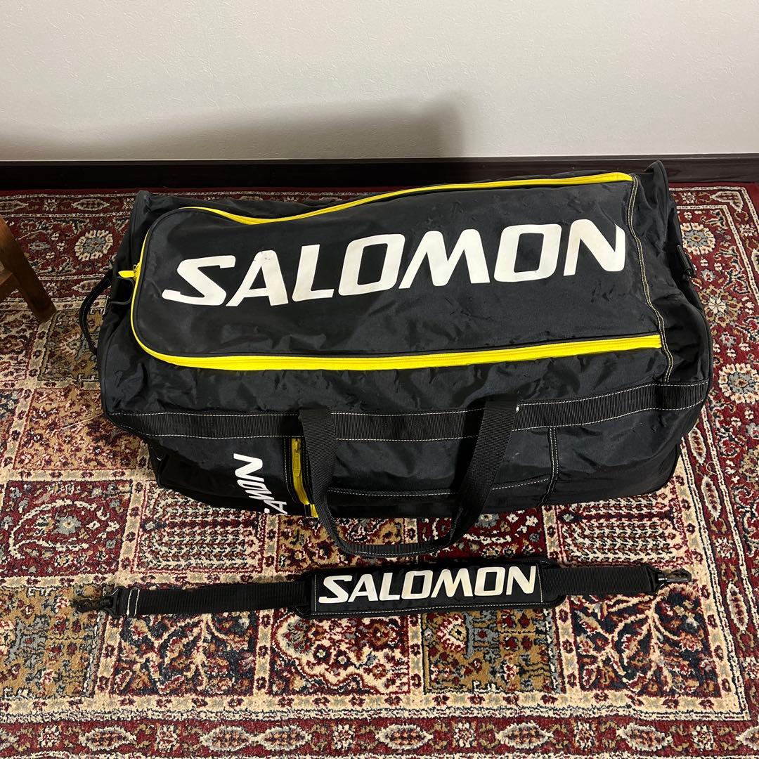 大容量◾️SALOMON サロモン キャスター付き キャリーバック ボストンバッグ