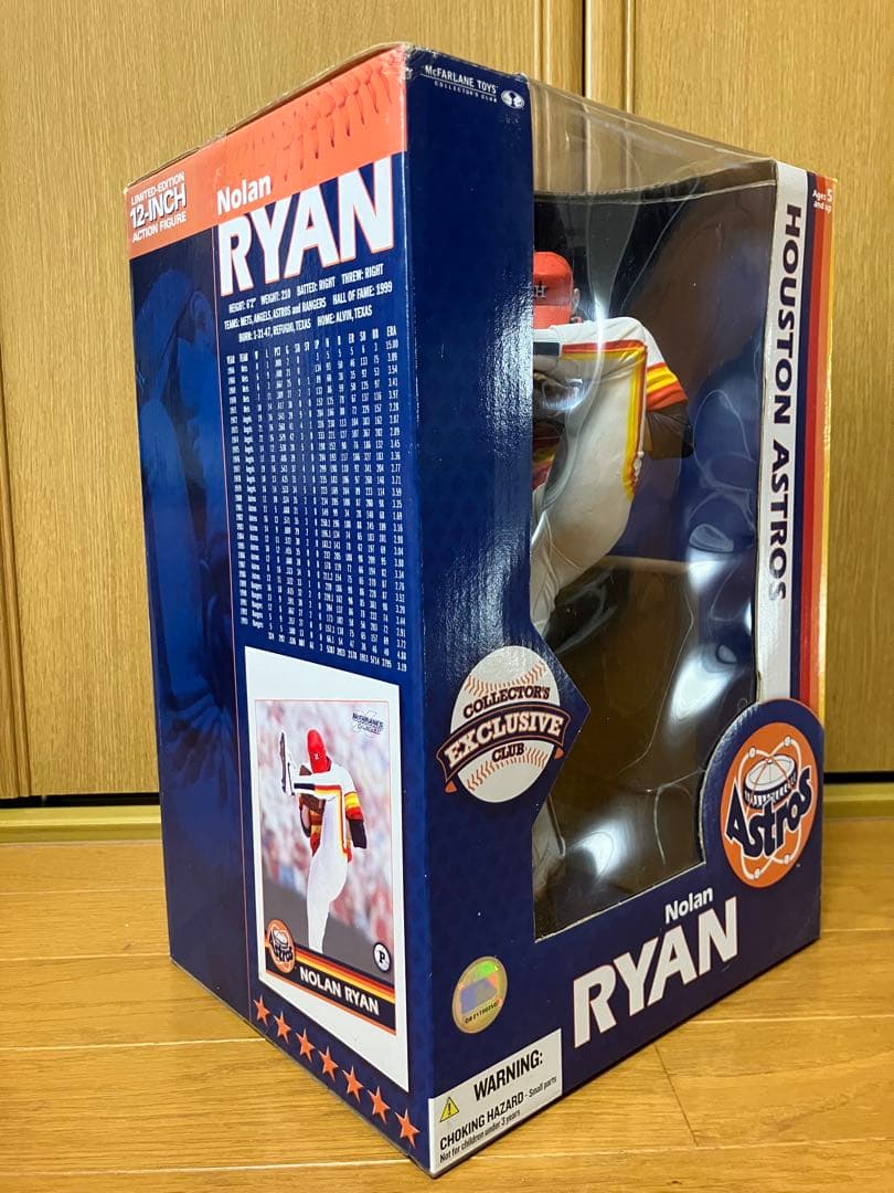 MLB アストロズ　ノーラン・ライアン　フィギュア ❣️レア12インチモデル‼️