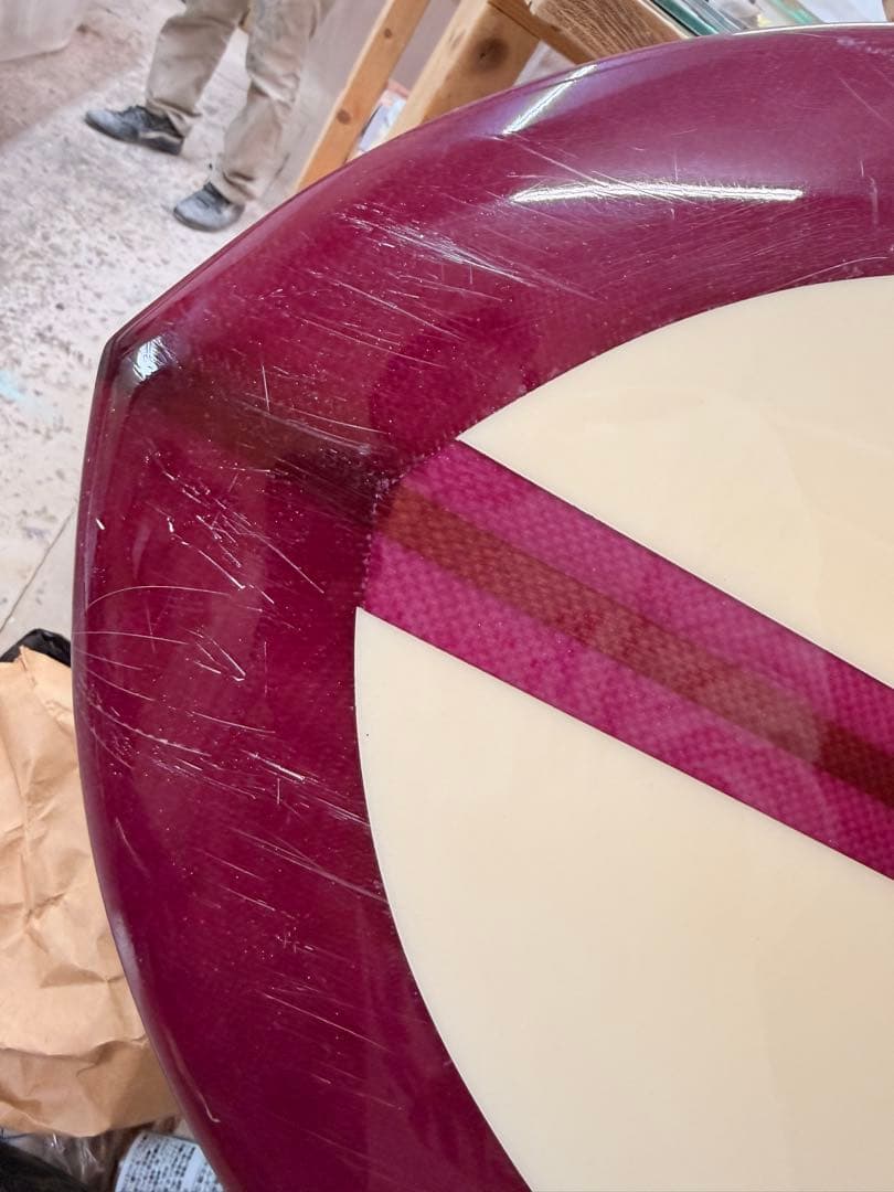 【手渡し限定】TANNERサーフボード、スーパー66モデル　ロングボード