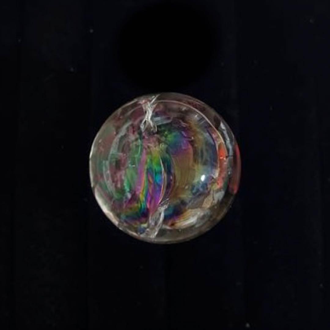 アイリスクォーツ　レインボー水晶　スフィア　丸玉