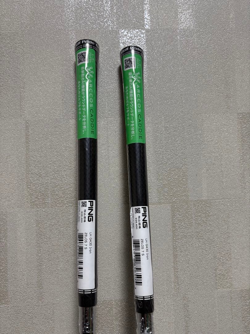 レフティ新品！PING G430 50.54°ウェッジ2本ZELOS7 S