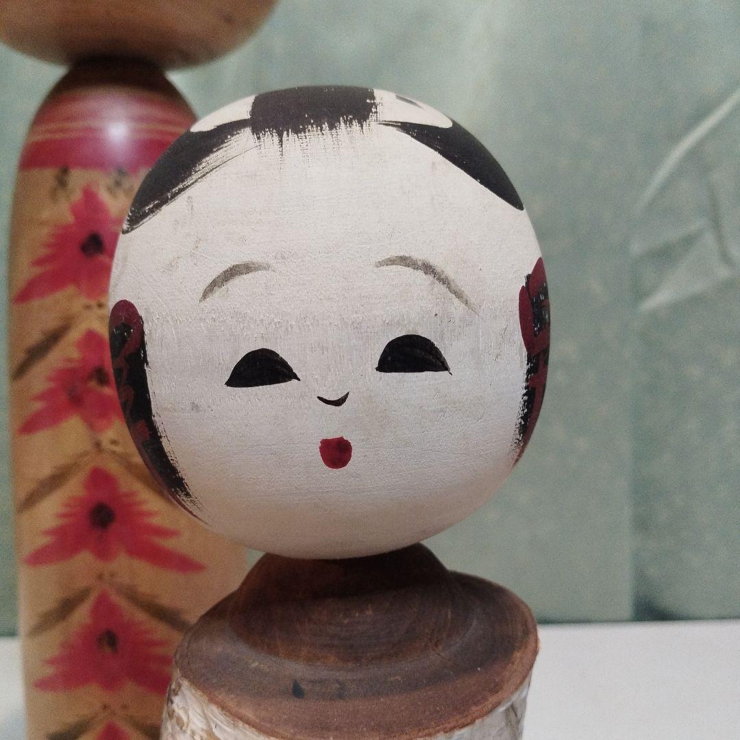 大こけし　中こけし　小こけし　3体