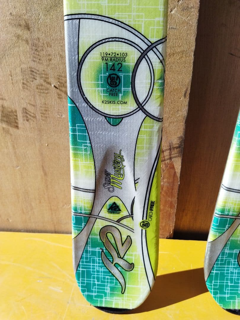 ケーツー　K2　SUPER　MYSTERY 　スキー　板　142