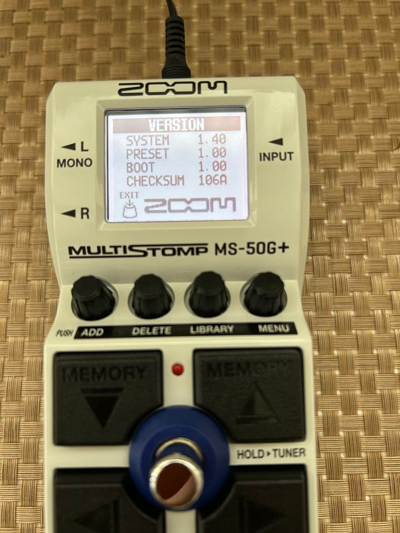 ZOOM MS-50G+ ACアダプタ