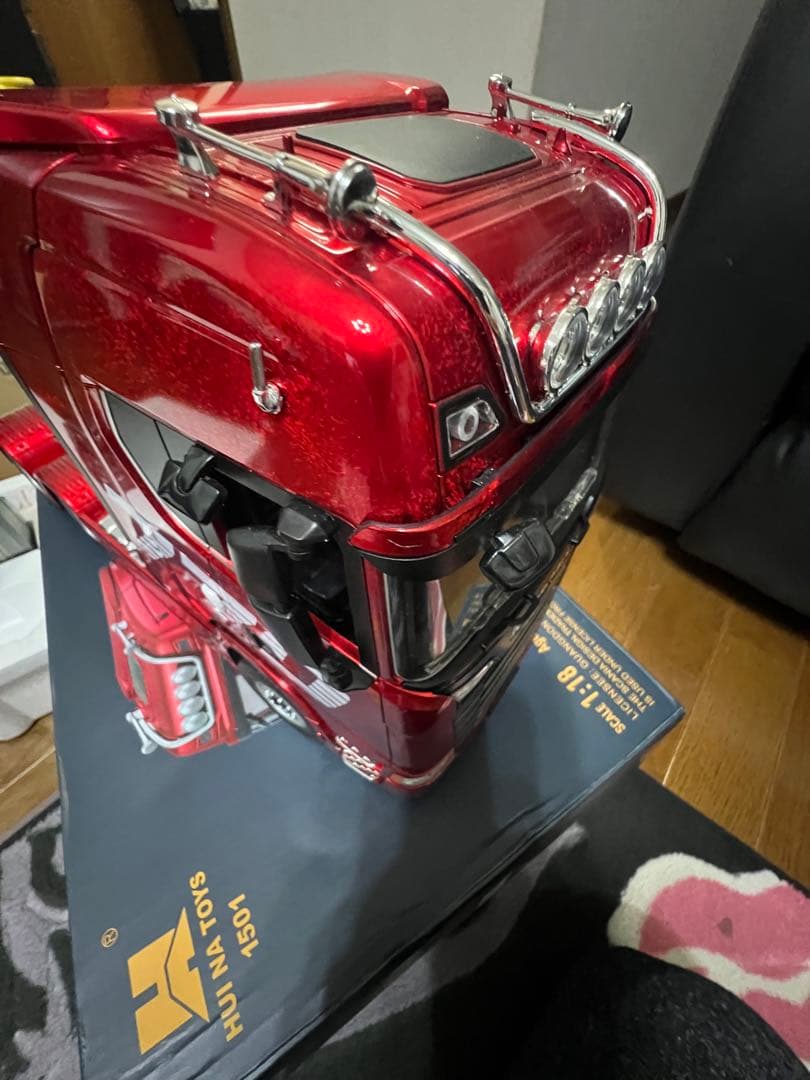 小*狗様 1/18 HUINA SCANIA 770S RC 赤