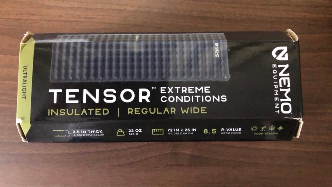 新品未使用 NEMO TENSOR EXTREME CONDITIONS