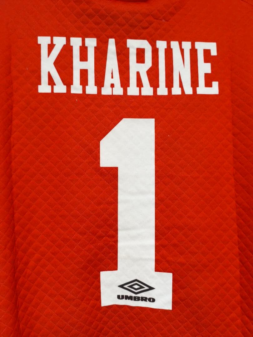 アンブロ 1993-1994 ゴールキーパーシャツ Kharine #1