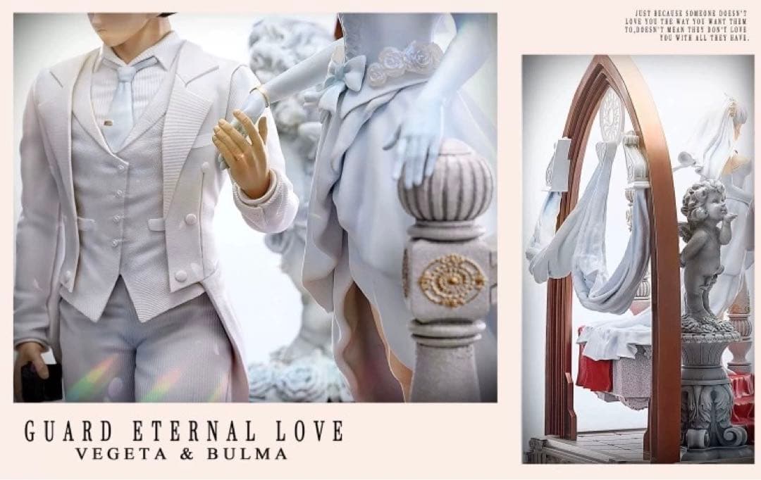 ベジータ＆ブルマ　結婚　ドラゴンボール　フィギュア　ガレージキット１／６スケール