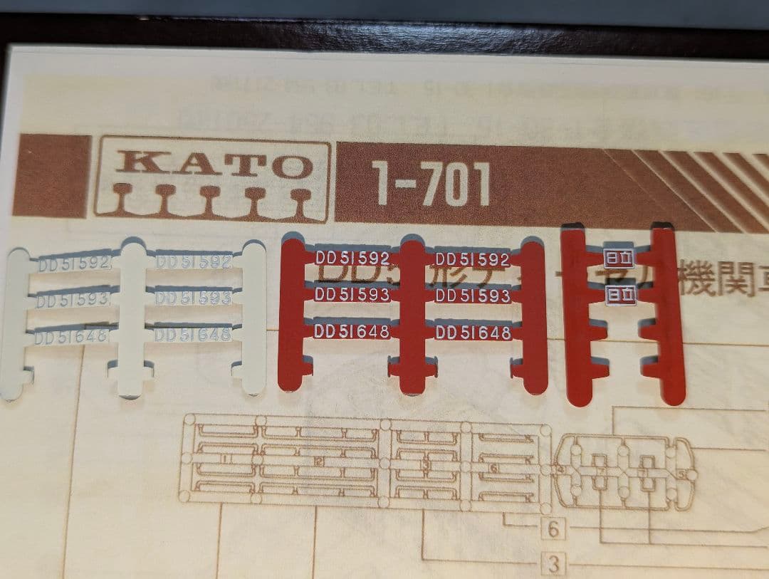 KATO　DD51　耐寒形　【1-701】　HOゲージ