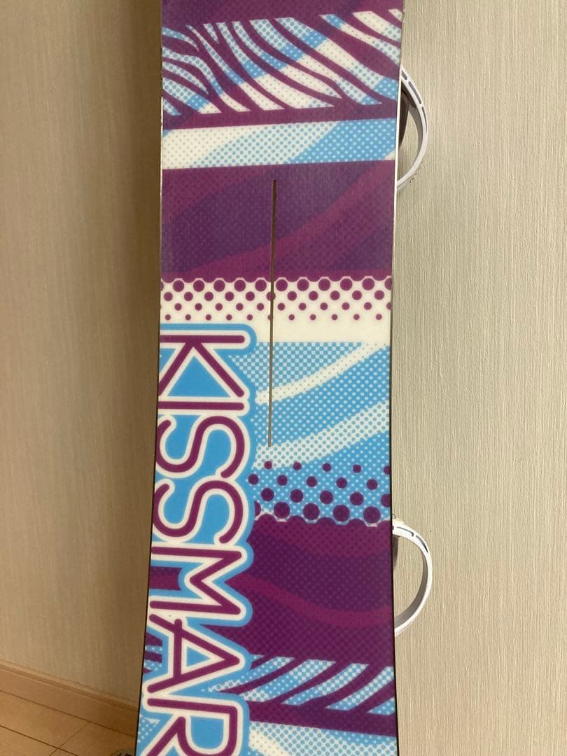 美品！レディーススノーボード 板kissmark 145 ダブルキャンバー