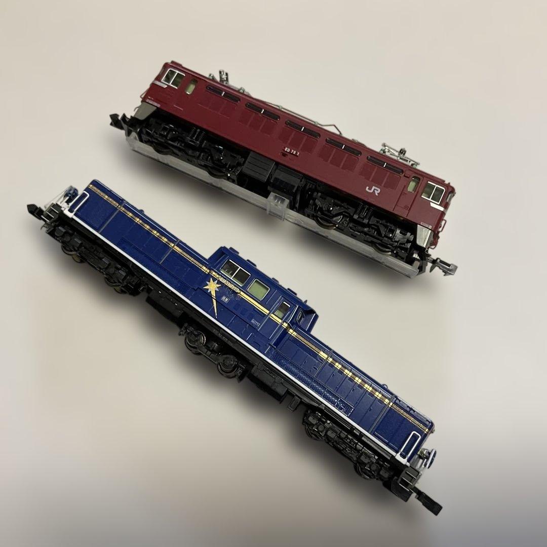 KATO DD51 後期　耐寒形　北斗星　ED79 シングルアーム　パンタグラフ