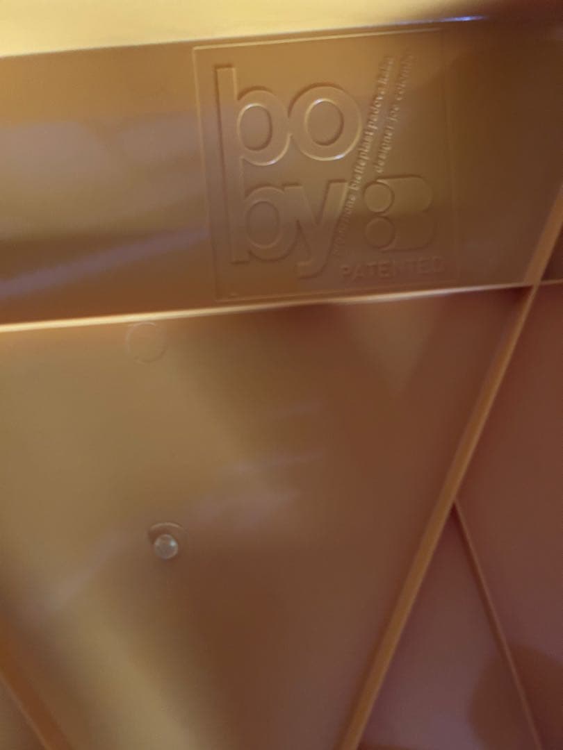 B-LINE　ボビーワゴン　3段3トレイ　イエロー