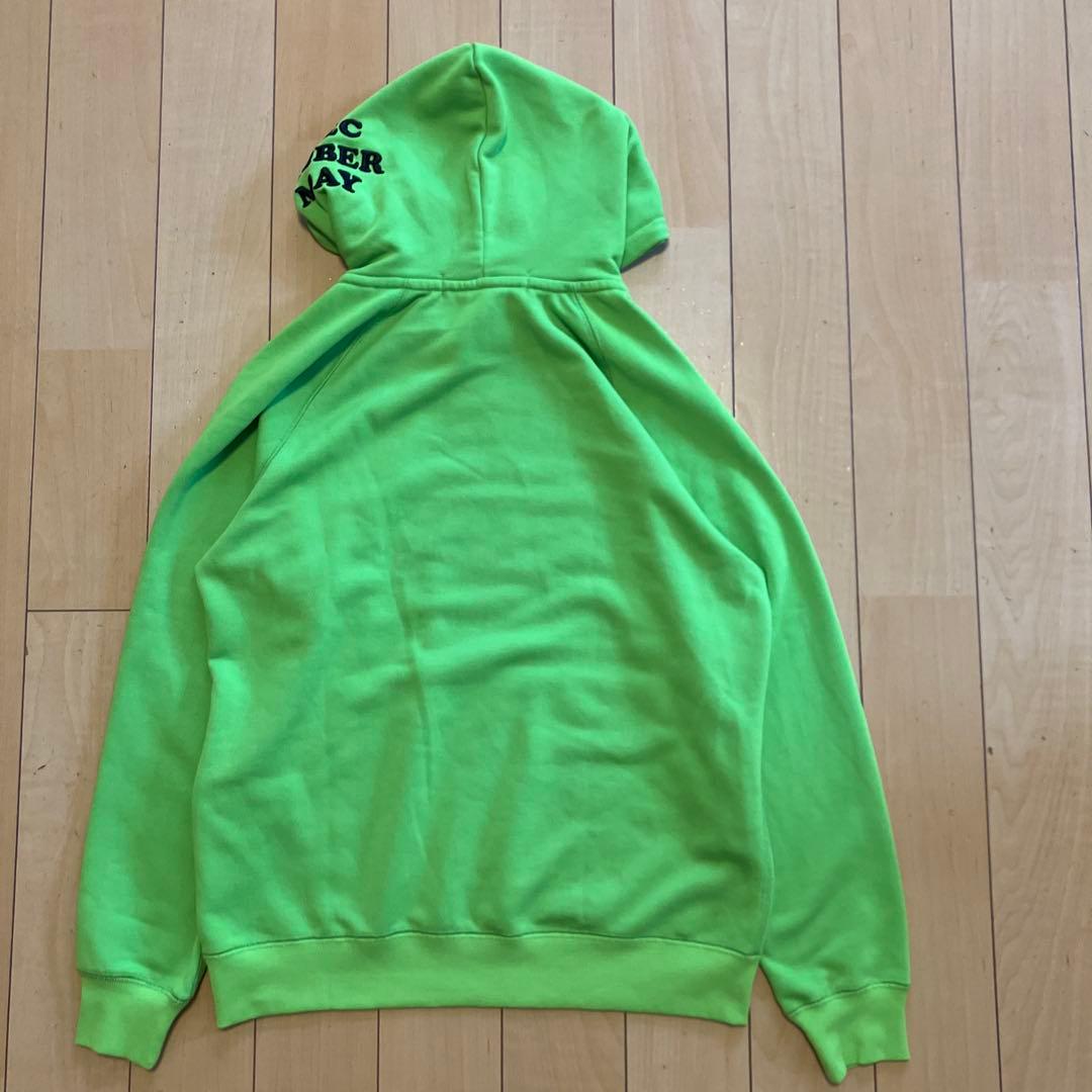 DECEMBERMAY ディセンバーメイ　パーカー　ユニセックス　グリーン　1