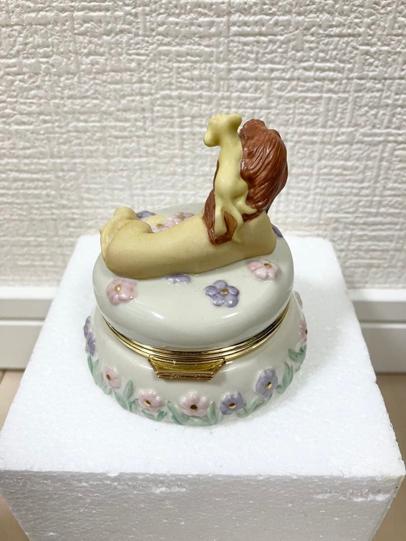 希少　LENOX CLASSICS ライオンキング　陶器　小物入れ　ディズニー