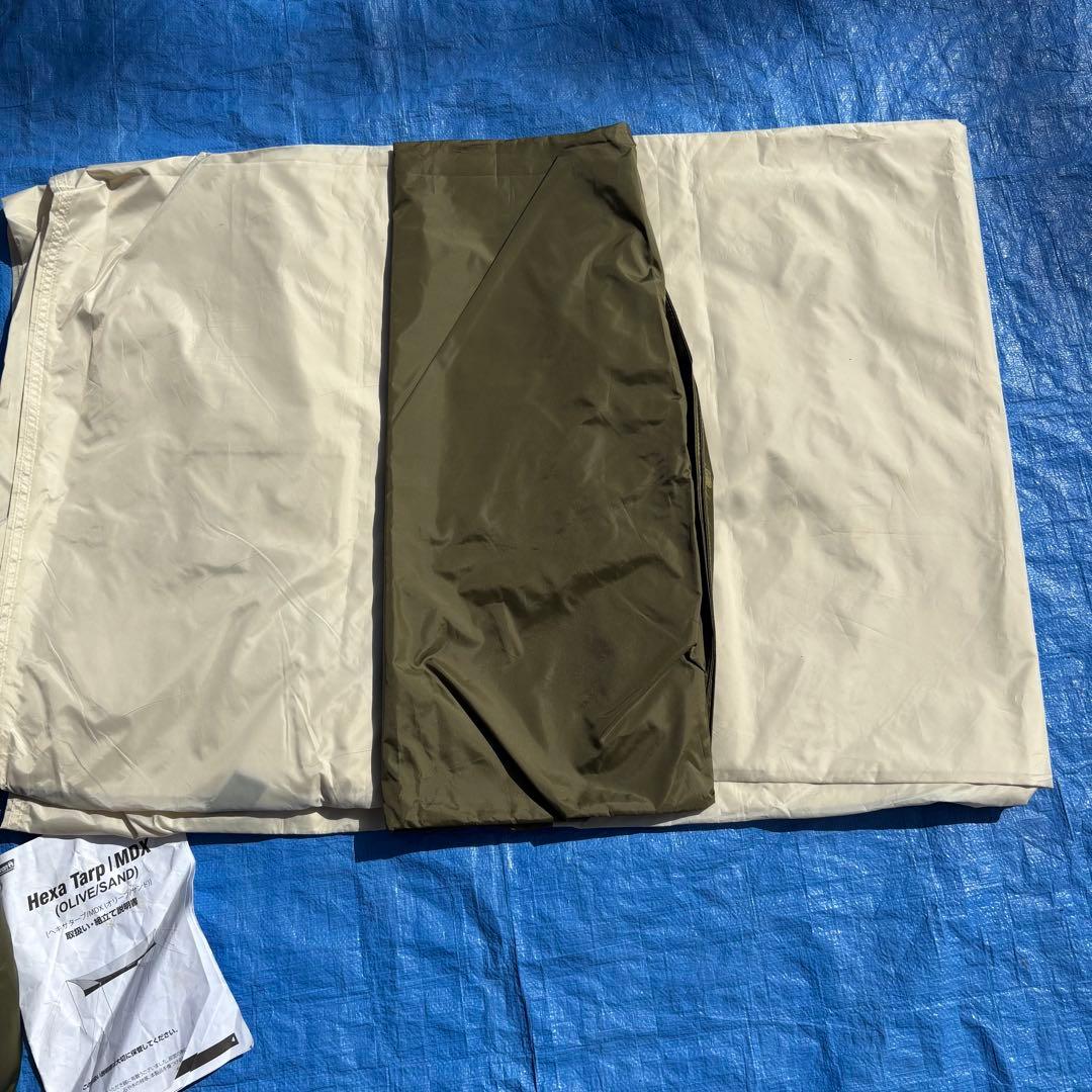 美品　コールマン　ヘキサタープ/MDX オリーブサンド