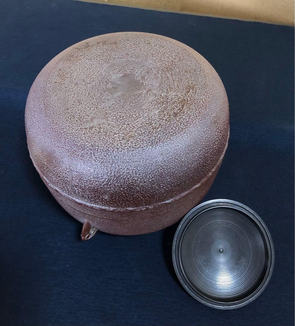 割引❗️《R》利休好 萬代屋釜 鐶付 釜師 高橋敬典 作歴 共箱 251216お5