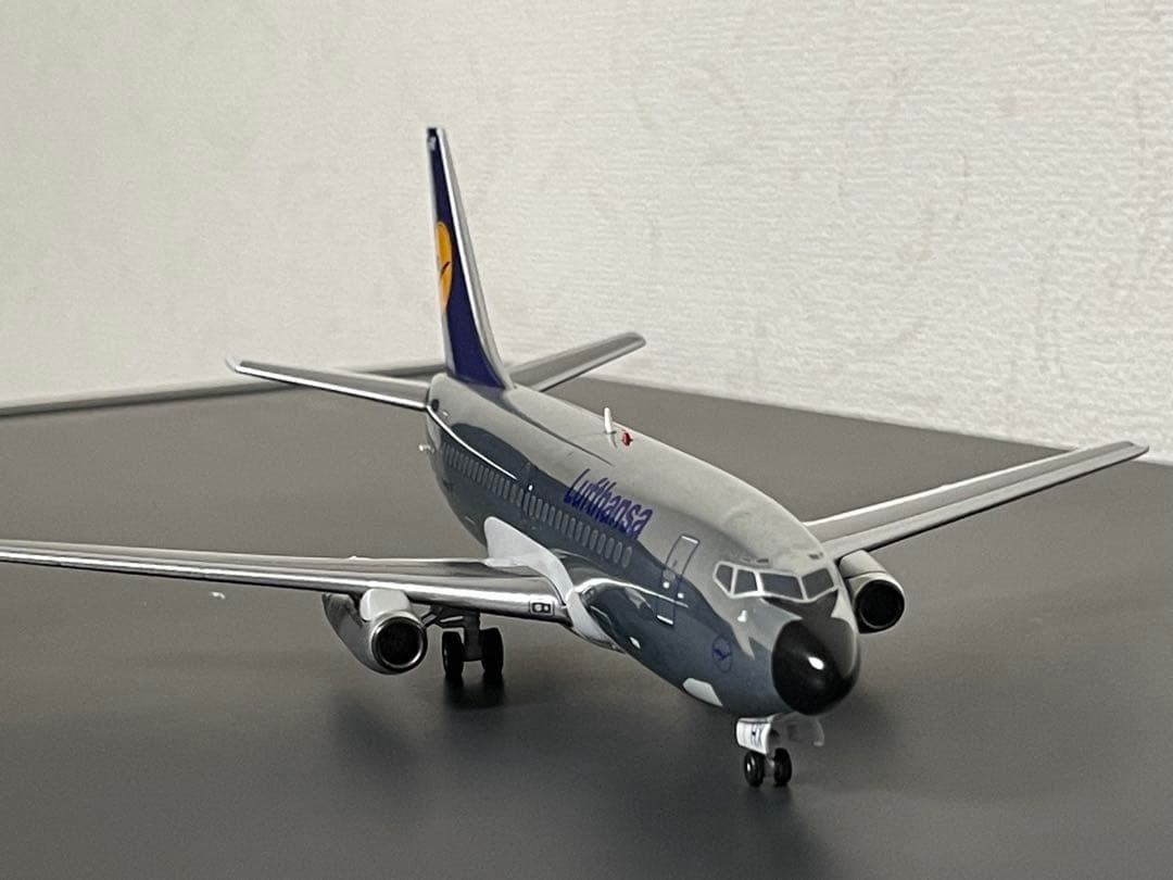 ルフトハンザ旅客機 B-737-200ポリッシュ仕上