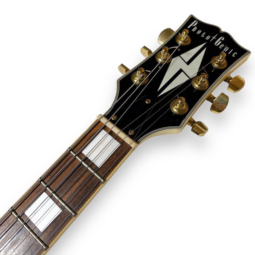 Photogenic フォトジェニック レスポール カスタム ホワイト