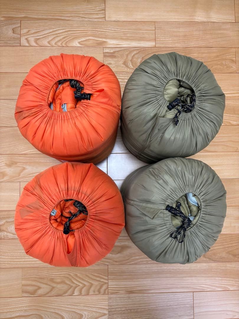 ロゴス LOGOS 2in1・丸洗い寝袋　×4