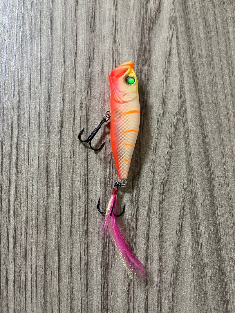 megabass pop-x メガバス　ポップx　ホットシュリンプ　美品