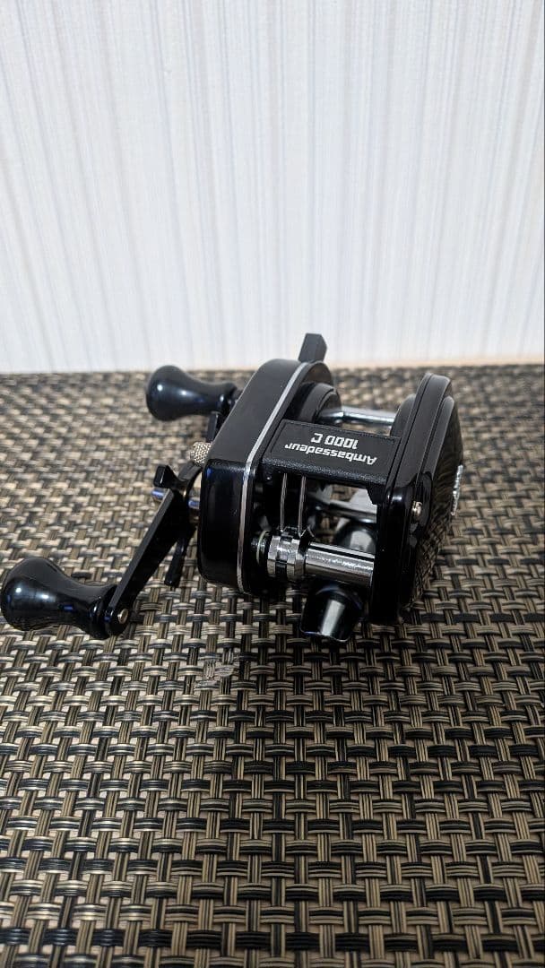 未使用 激レア ABU 1000c ブラック アブガルシア アブ1000