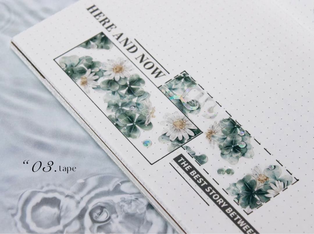 moodtape《春欲乘风归去》海外マスキングテープ　マステ 【1435】