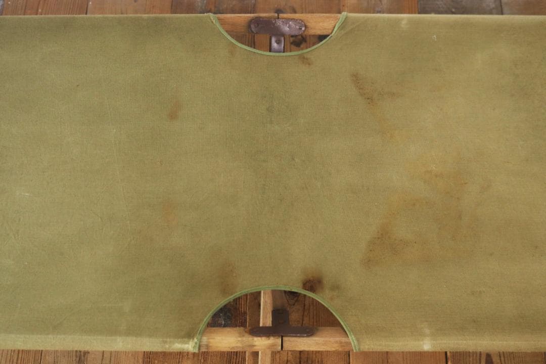 ヴィンテージ 軍用ベッド フォールディングコット ミリタリー オブジェ