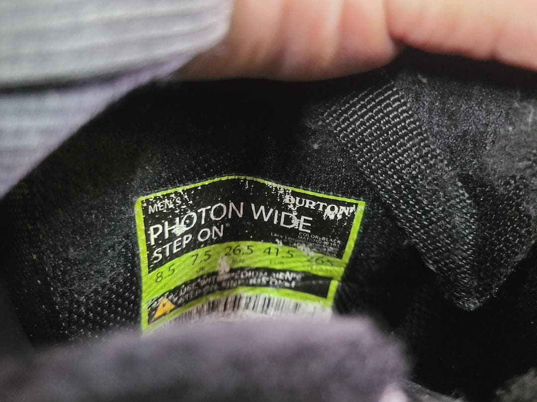 スノーボード 26.5 BURTON PHOTON WIDE STEP ON