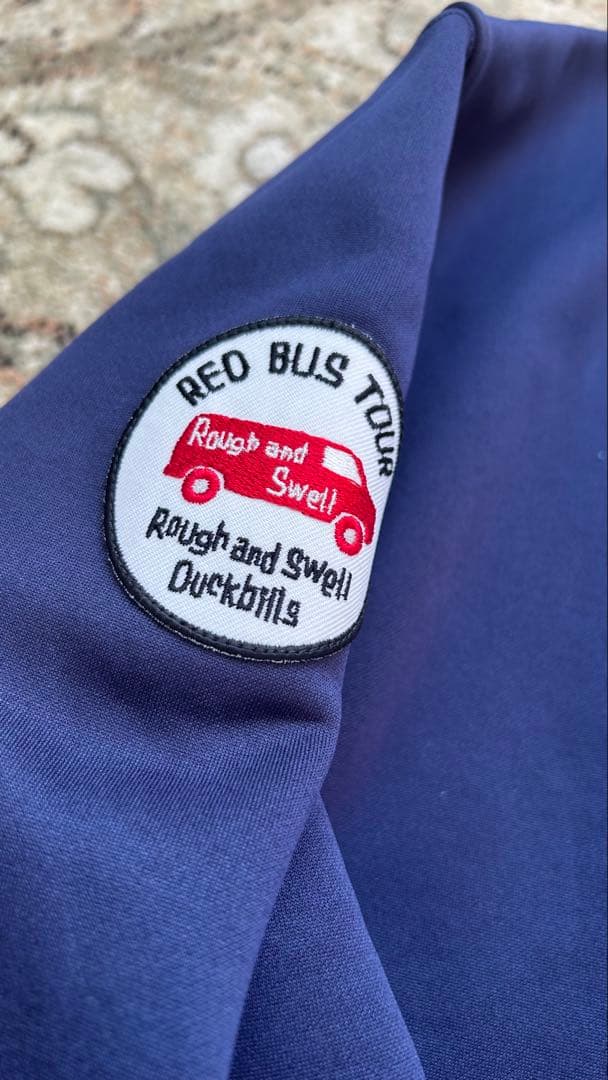 新品 rough＆swell ROCHESTER V SWEAT ネイビー L