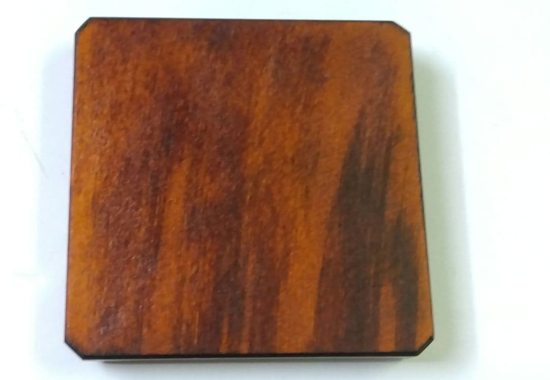 茶道具 香合 屋久杉 福田行貞 14代 駒沢利斎 下職