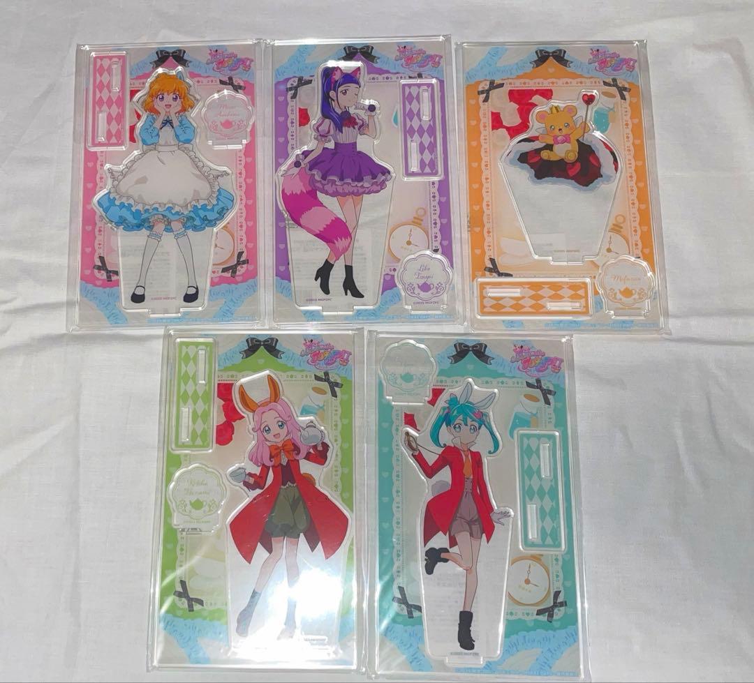 魔法使いプリキュア！！ カラオケの鉄人コラボ　アクリルスタンド　5枚セット