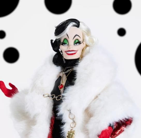 【限定商品】クルエラ 101匹わんちゃん65周年 限定ドール　フィギュア