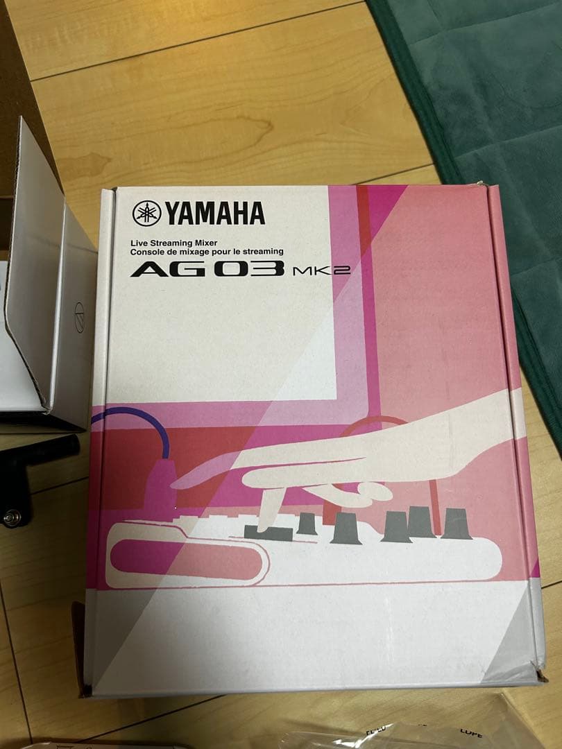 YAMAHA AG03 MK2 オーディオテクニカAT2020