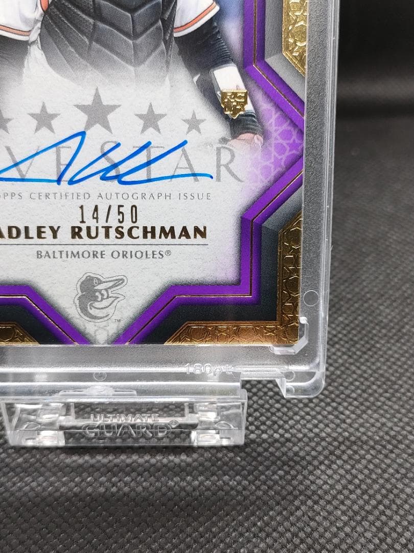 【美品】Adley Rutschman_直筆サイン_シリアル#50_RCカード