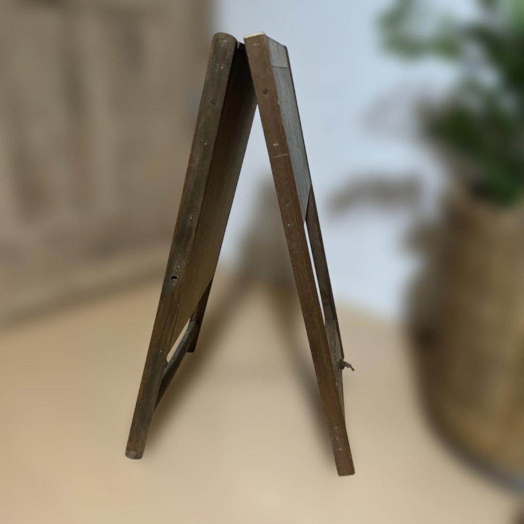 立て看板　案内板　A型看板 古道具　レトロ　蚤の市　古民家カフェ　什器　マルシェ