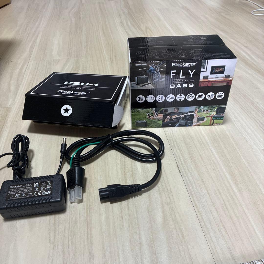 BLACKSTAR FLY3 BASS ミニアンプ& FLY3専用アダプタ付き