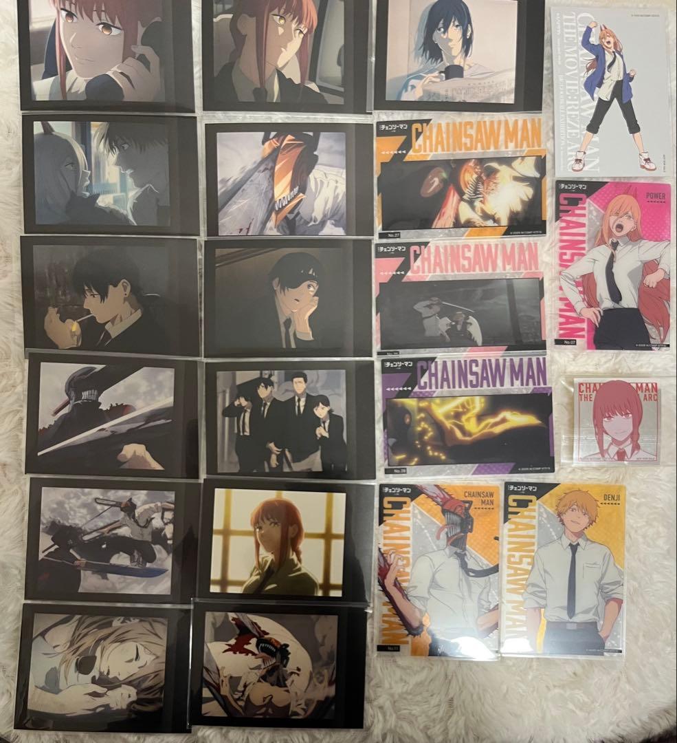 チェンソーマン グッズまとめ売り 缶バッジ アクスタ ポストカード 100点以上