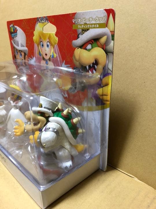 アミーボ　スーパーマリオ　トリプルウェディングセット　任天堂　クッパ　ピーチ姫