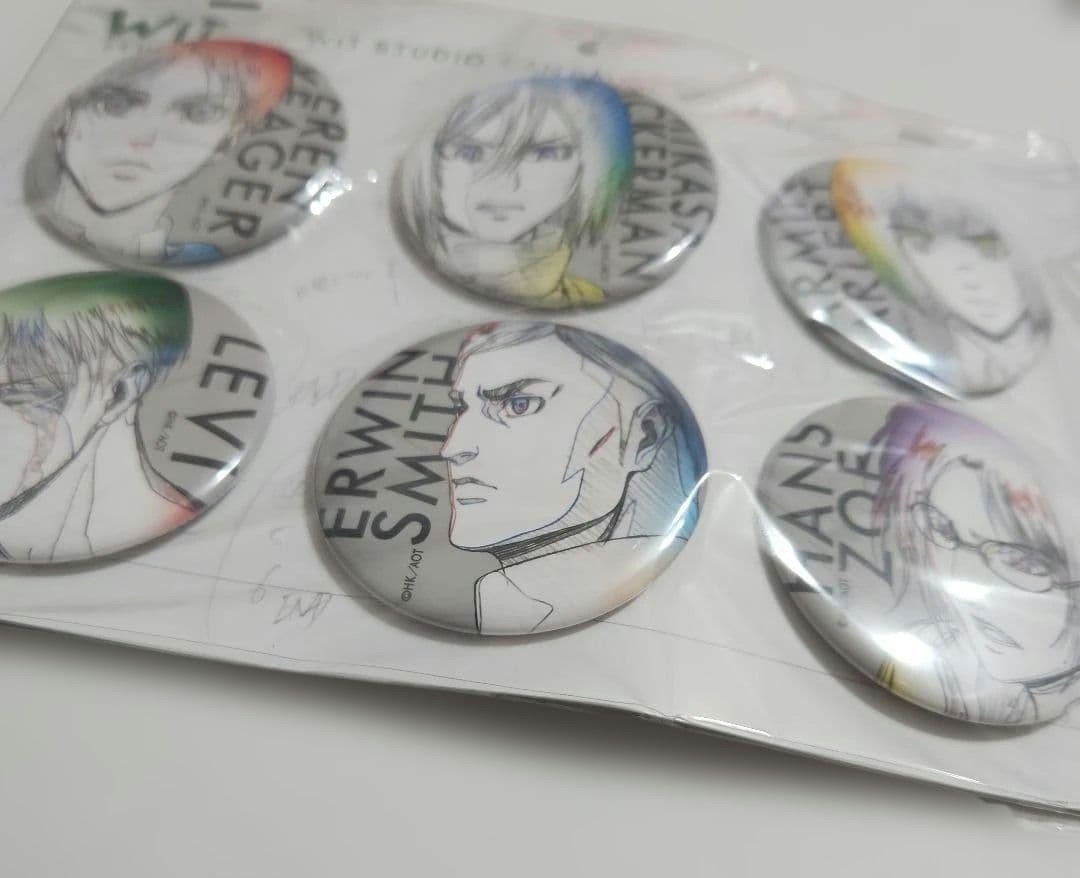 進撃の巨人 缶バッジコレクション WIT STUDIO