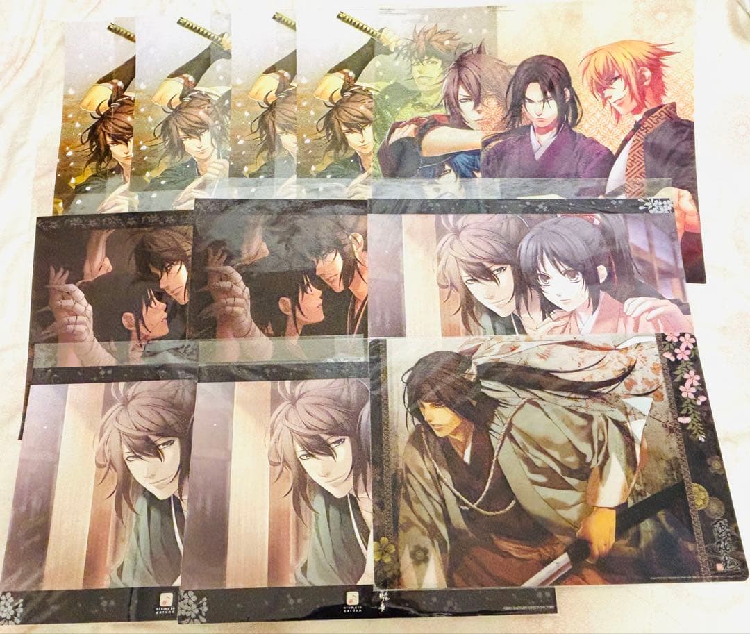 薄桜鬼　オトメイトガーデン　沖田総司　斎藤一　ランチョンマット