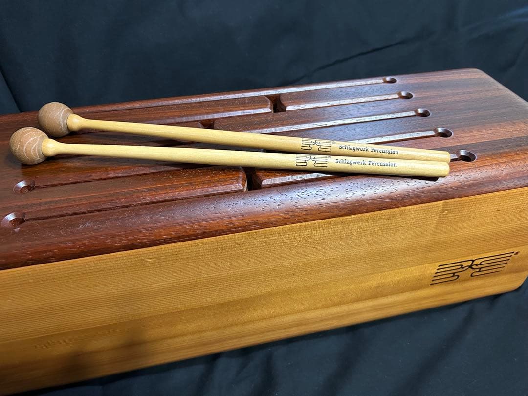 スリットドラム ログドラム Schlagwerk社製 Log Drum木製8音