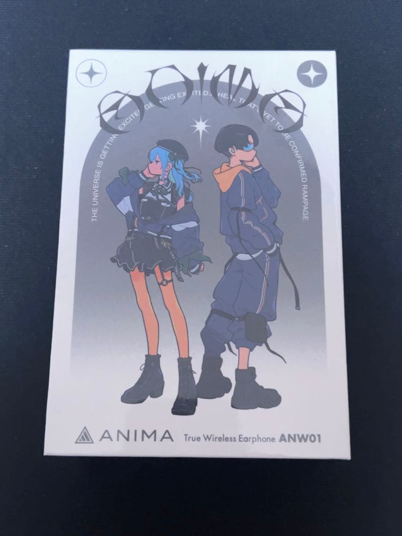 ホロライブ 星街すいせい　コラボワイヤレスイヤホン　ANW01 ミドグラ